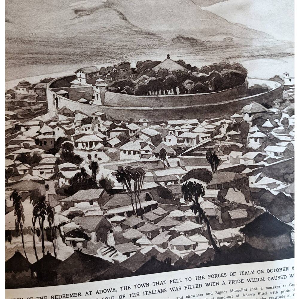 Vintage Illustrated London News Magazine Issue History October 12 1935 - Picture 9 of 16